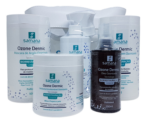 Ozone Dermic - Kit Tratamento Corporal Samana