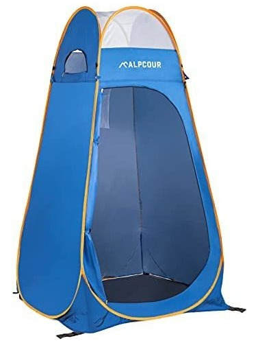 Tienda De Ducha Privada Para Camping Color Azul