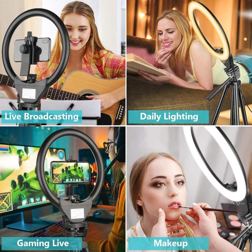 Aro De Luz Led Para Maquillaje Ring Light Profecional | MercadoLibre