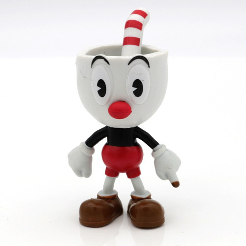 * 6pcs Cuphead Mugman Acción Figura Modelo Juguete Regalo