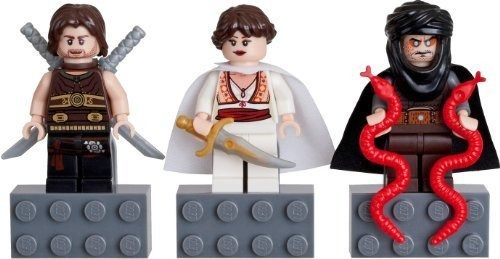 Set De 3 Minifiguras Magnéticas Lego Prince Of Persia: