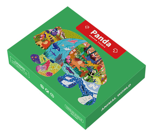 Puzles Con Forma Única Y 180 Piezas Para Niños