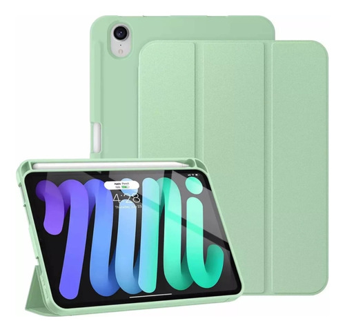 Smart Cover Con Portalápiz ( R) Compatible Con iPad Mini 6 