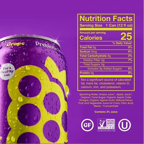 Poppi Soda De Uva Prebitica Espumosa Con Beneficios Para La