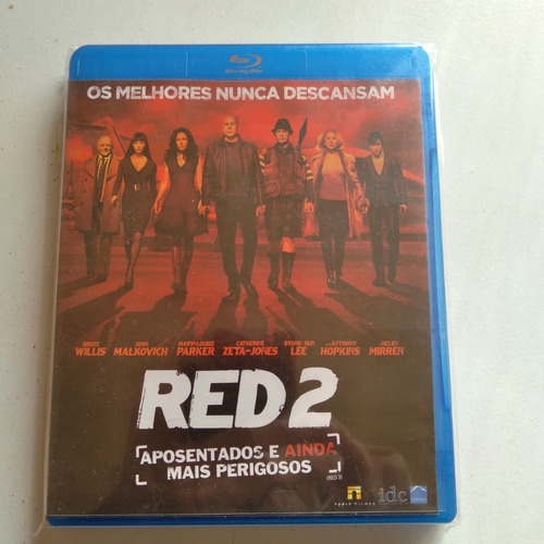 Blu Ray Red 2 Aposentados E Ainda Mais Perigosos