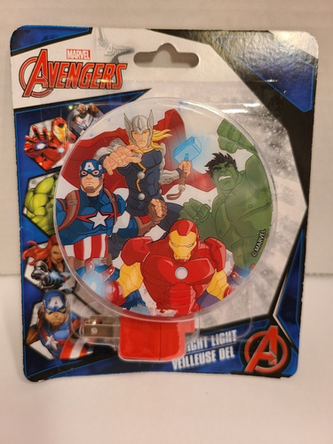 Lampara De Pared Para Niños Avengers