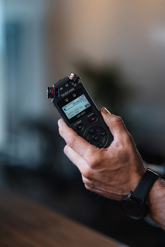 Gravador Áudio Tascam Dr-05x Digital Portátil Versão 2019