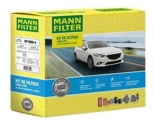 Kit Filtros Troca Oleo Gm Onix 1.0, 1.4 8v 12-19 Sp11060-4