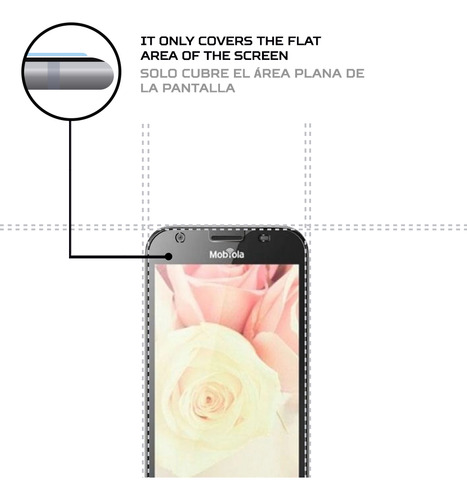 Protector Pantalla Antishock Para Mobiola Eon 50 Elegance
