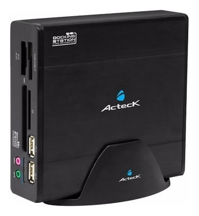 Hub De Puertos Usb + Lector De Tarjetas Acteck D700 Lan Esat