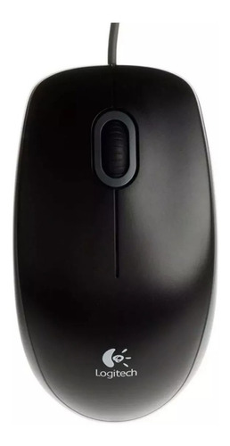 Kit De Teclado Y Mouse Logitech MK120 Color Negro