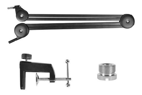 Imagen 7 de 10 de Soporte De Brazo Para Micrófono Heavy Duty 360° Ajustable Me