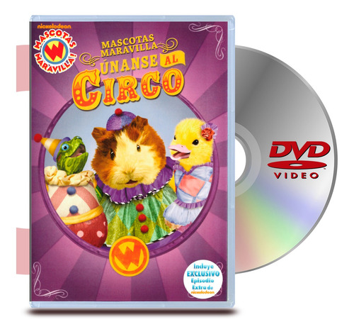 Dvd Mascotas Maravillas Unanse Al Circo (oferta)