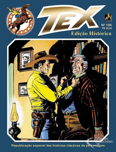 Tex Histórica, De Giovanni Luigi Bonelli. Editora Mythos, 2018