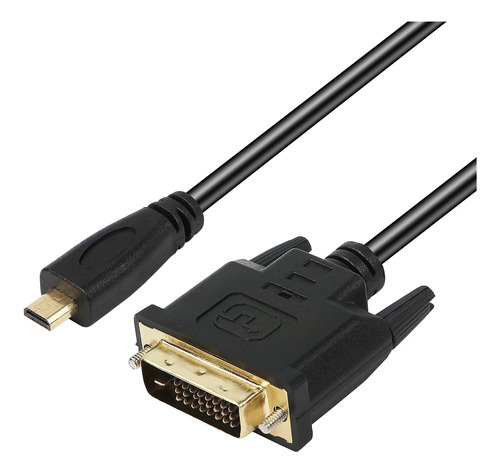Cable Adaptador Micro Hdmi Dvi Conector 24 1 Para Video