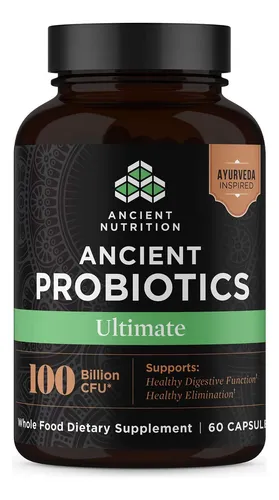 Probioticos Ultimate Ancient 100 Billones Ufc 60 Capsulas