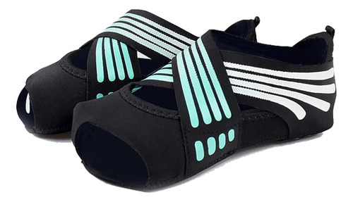 Calcetines Abiram, Para Yoga, Sin Dedos, Antideslizantes Y