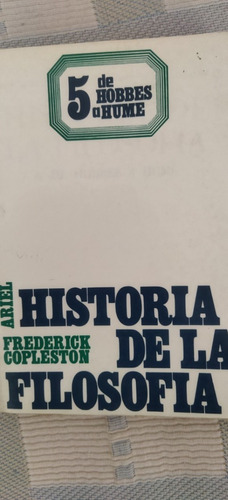 Frederick Copleston.historia De La Filosofia.tomo V. $34.500