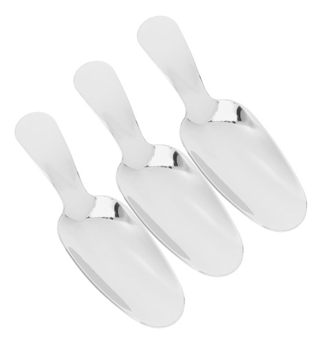 Cucharas Mini Mango Corto De Acero Inoxidable