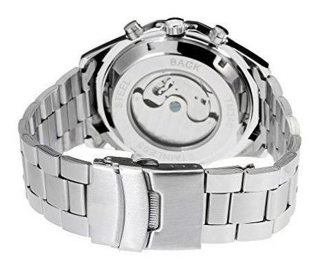 Forsining Reloj Automatico Para Hombre Tourbillion Transpare