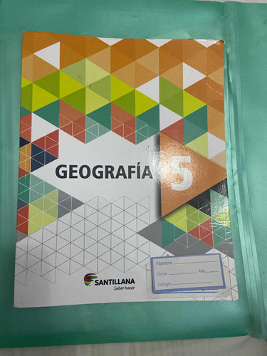 Libro Geografía 5 Santillana Igual A Nuevo