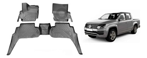 Set Pisos Calce Perfecto Para Vw Amarok 2017-2024