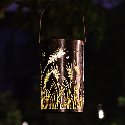 Faroles Colgantes Para Exteriores F Solar Lanterns Hollowe 1
