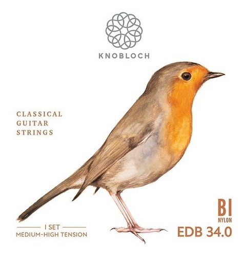Cuerdas Knobloch Erithacus Bio Nylon Tens Media-alta Edb34.0