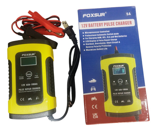 Cargador Jumper Auxiliar De Emergencia Para Baterias 12v