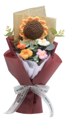Flores De Crochet Ramo De Crochet Flores Flores Artificiales