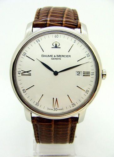 Moderno Baume & Mercier Classima Xl 42mm Ref 65493!