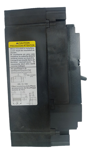 Interruptor Termomagnetico Tripolar Hdl36015 Squared