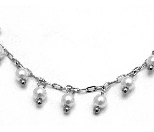 Choker - Gargantilla De Perlas Colgantes 