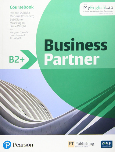 Business Partner B2+ - Student's Book + My English Lab, De O'keefe, Margaret. Editorial Pearson, Tapa Blanda En Inglés Internacional, 2019