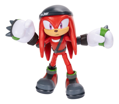 Knuckles Nudillos Yoke Figura Articulada 13cm Sonic Prime