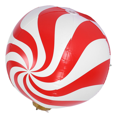 Pelota Inflable Navideña De 23,62 Pulgadas Con Forma De Cara