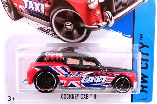 Hot Wheels # 8/250 - Cockeney Cab Ii - 1/64 - Cfh32