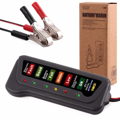 Teste De Bateria E Alternador Automotivo 12v 12 Volts