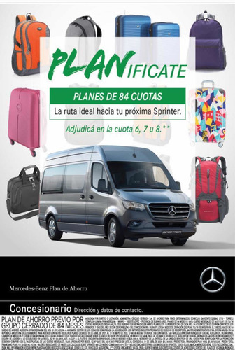 M Benz Sprinter 515 19+1 Año 2018 136000km Financiacion