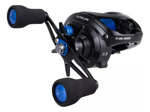 Carretilha Tigon Bg 300 Drag 13,6kg Água Doce E Salgada Preto Esquerdo