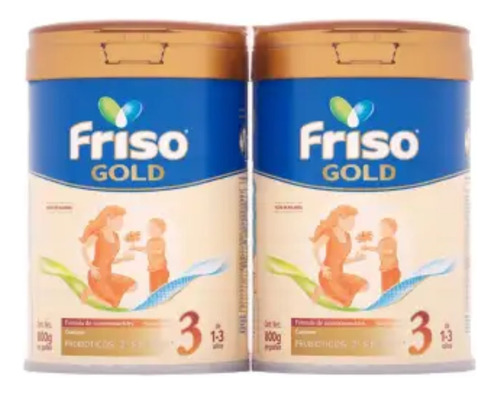 Alimento Para Lactantes Friso Gold 2 Latas De 800 G C/u