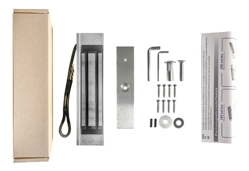 Cerradura Electromagnética 180kg 12vcc Sensor