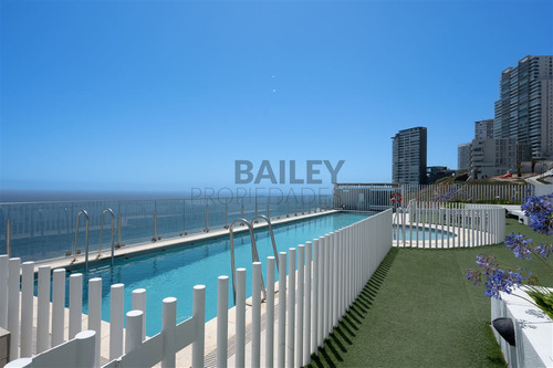 Departamento En Venta De 2 Dorm. En Reñaca