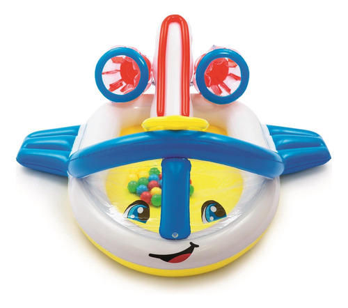 Fisher-price Bestway Little People Juego De Pelotas De Avión