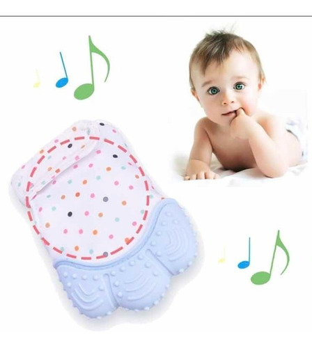 Guante Mordedera Silicon Dientes Dentición Bebé Bebe Juguete