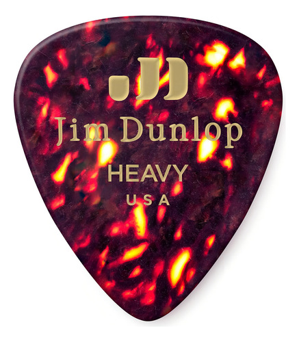 Jim Dunlop 483p05hv Púas De Guitarra Clásicas De Celuloide