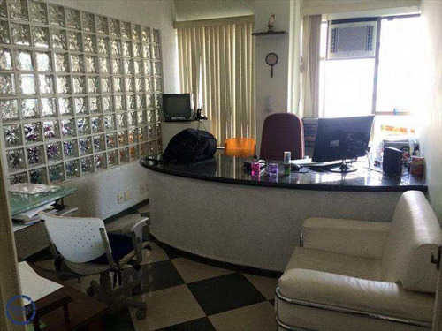 Conjunto Comercial Em Santos Bairro Centro - V6867