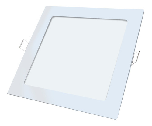 Luminaria De Embutir Led Painel 18w 22,5cm Quadrado Gesso