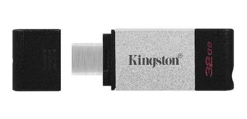 Pendrive Kingston 32 Gb Tipo C Datatraveler 80 Negro