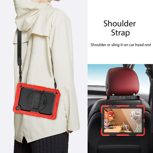 Funda For Galaxy Tab A8 Correa Anti-impacto